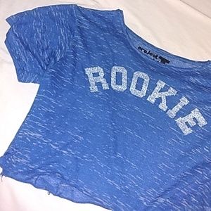 Like new athletic rookie crop top